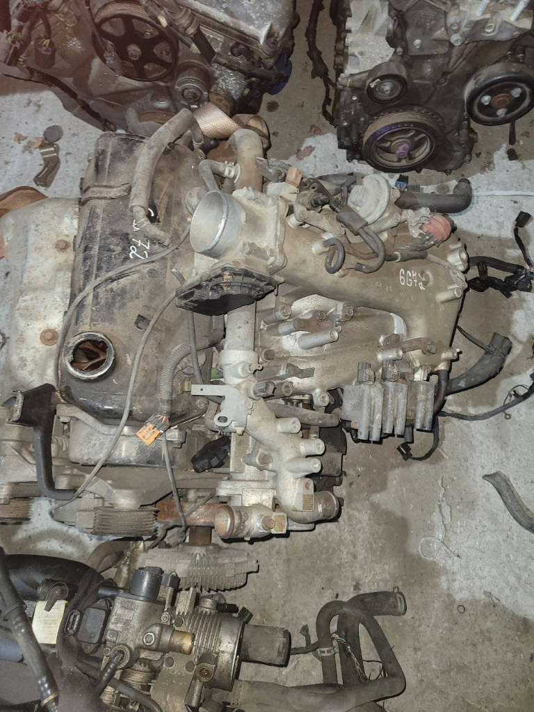 Двигатель 6g72 3.0 Mitsubishi Митсубиси 1 поддон 1 ремень катушка