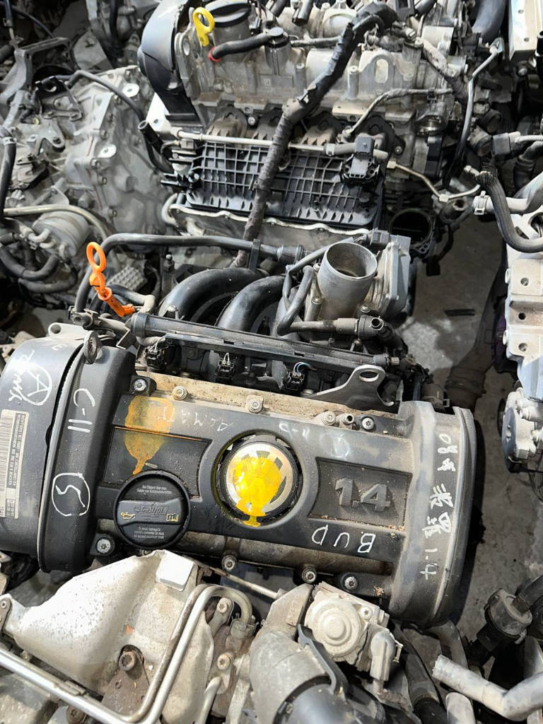 Двигатель BUD 1.4 Volkswagen Фольксваген