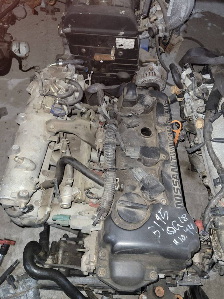 Двигатель 1.8 QG18DE QG18 DE NISSAN Ниссан