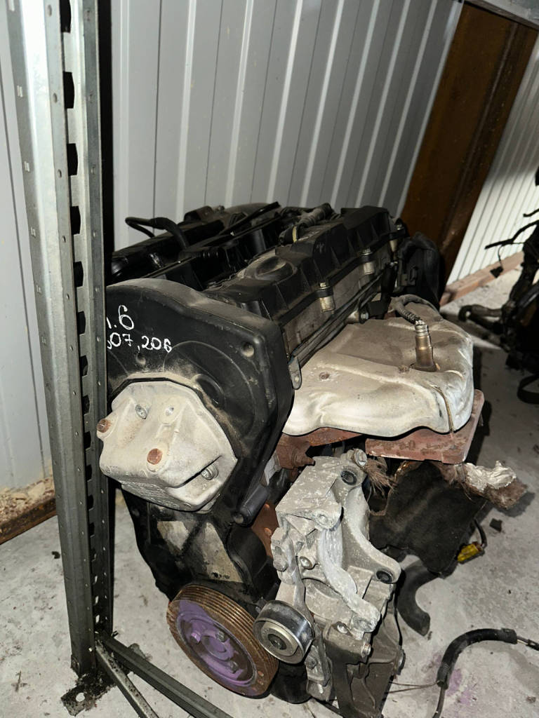 Двигатель 1.6 NFU Tu5jp4 Peugeot пежо