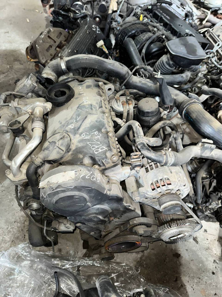 Двигатель BPZ 1.9 TDI Volkswagen Фольксваген Skoda Шкода