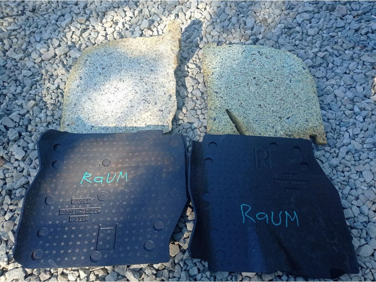 Шумоизоляция  TOYOTA RAUM EXZ10 5EFE