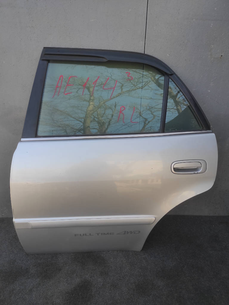 Дверь и элементы двери левая задняя цвет 199 Toyota Corolla 1997 AE114 4AFE
