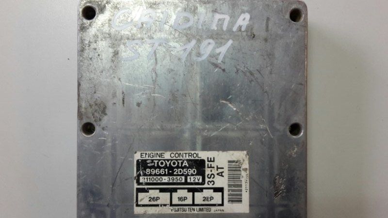 Блок управления двс  Toyota Caldina ST191 3S FE