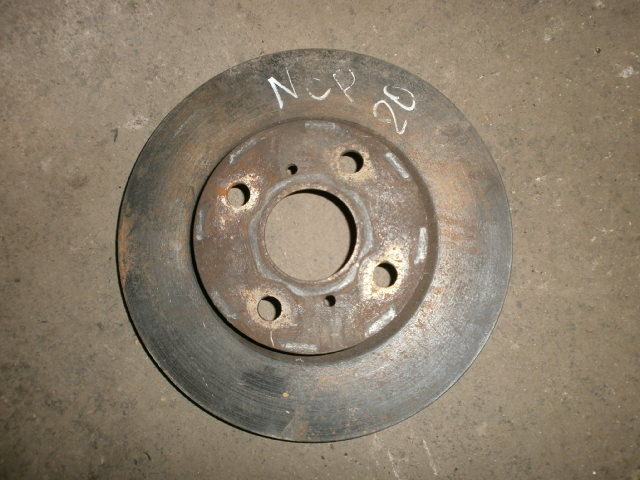 Тормозной диск  Toyota Funcargo NCP20 2NZ