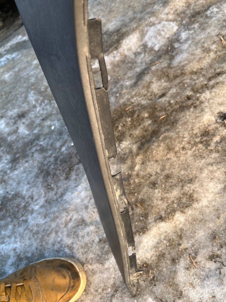 Бампер задний BMW E90 m3 style