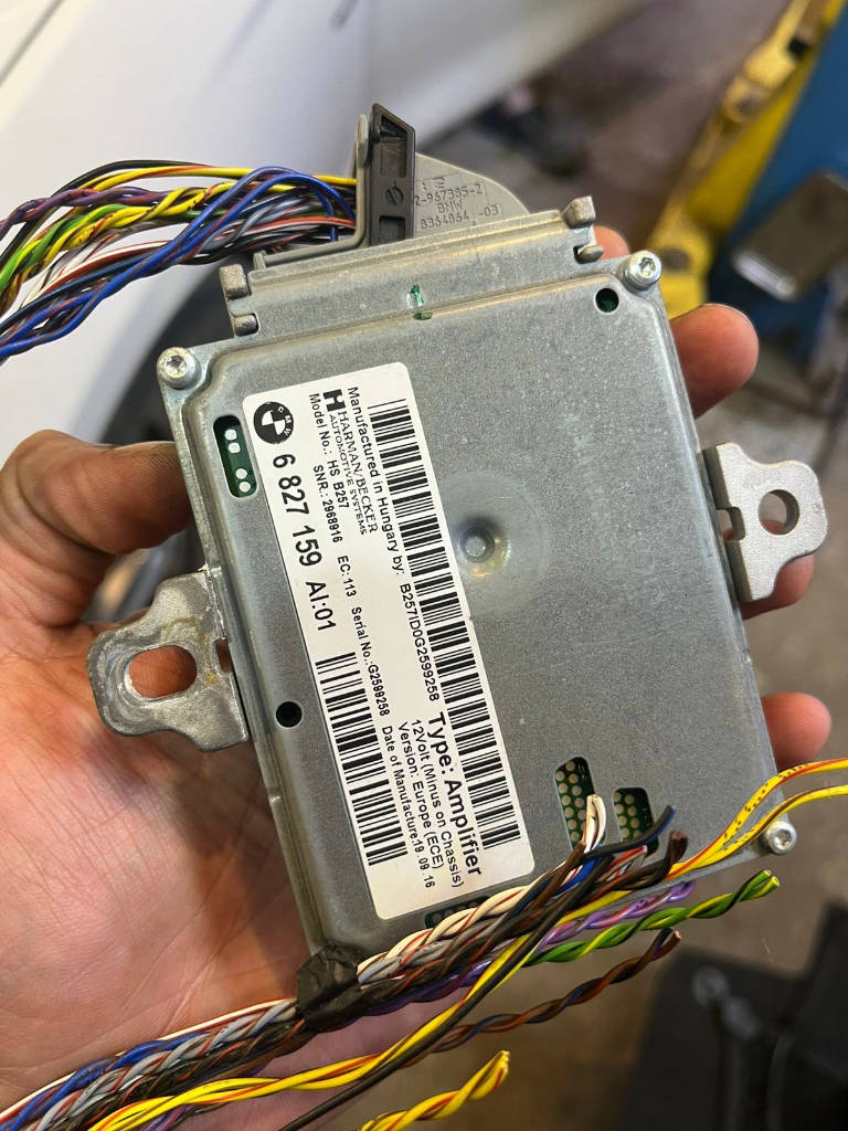 Блок ASD bmw F20 с фишкой 65126827159