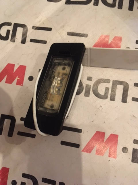 Фонарь подсветки номера BMW F25 63267193293