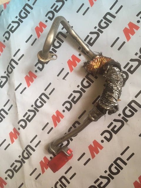 Возвратный трубопровод охлаждения турбонагнетателя BMW E90 11537558902