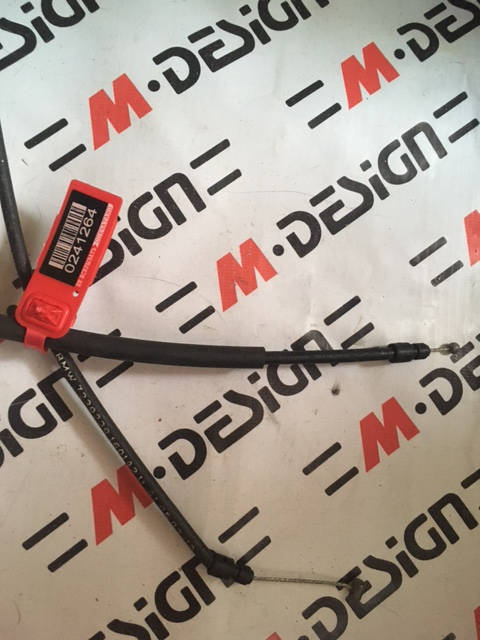 Трос привода капота задняя салонная часть BMW F30 51237239239