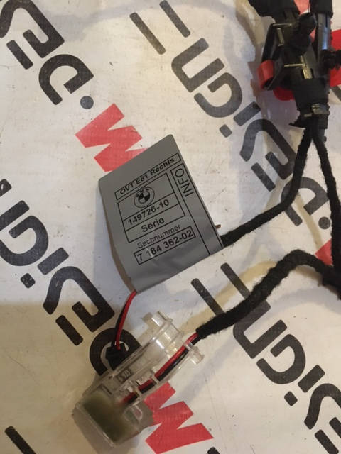 Подсветка ручки двери Правой BMW E82 E88 63317184362