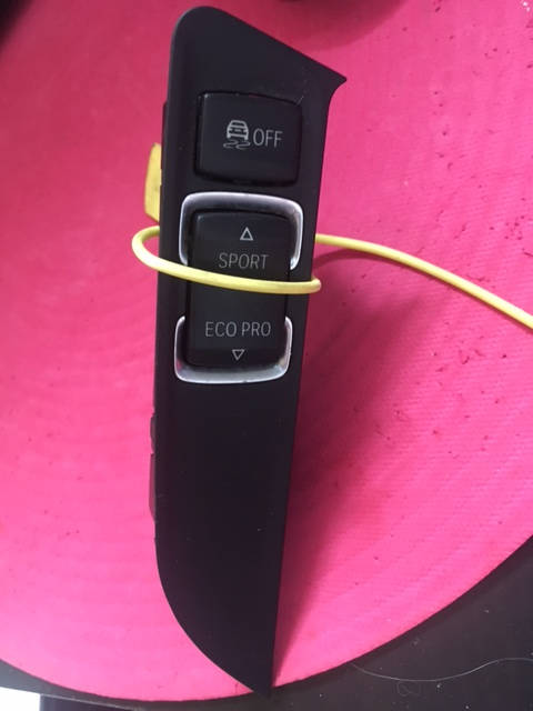 Панель управления в центральной консоли BMW F30 61319391705