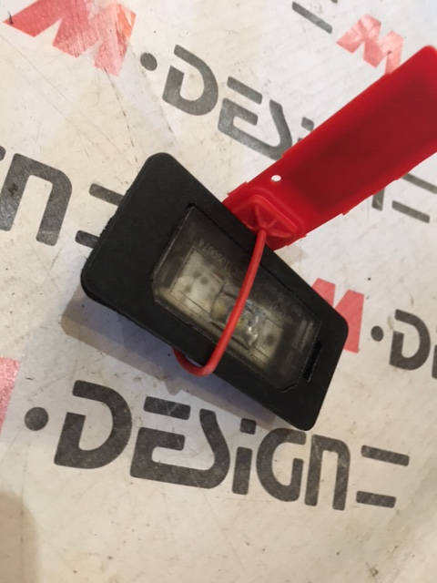 Фонарь подсветки номера BMW F25 63267193293