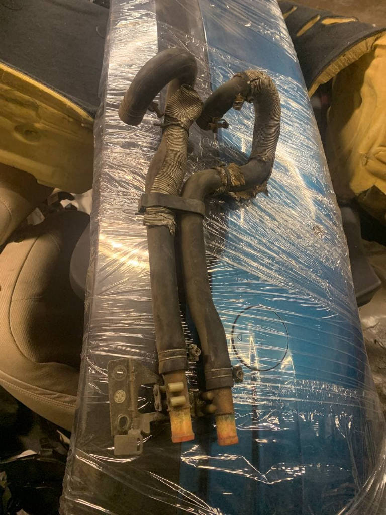 Шланги печки nissan skyline R33 Rb25det