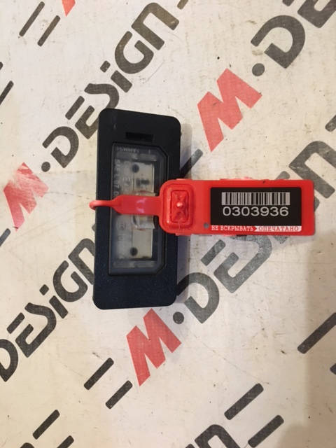 Фонарь подсветки номера BMW F25 63267193293