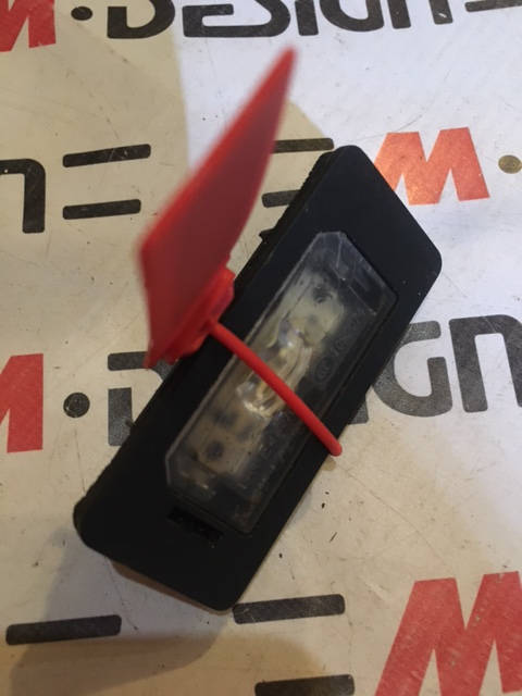 Фонарь подсветки номера BMW F25 63267193293