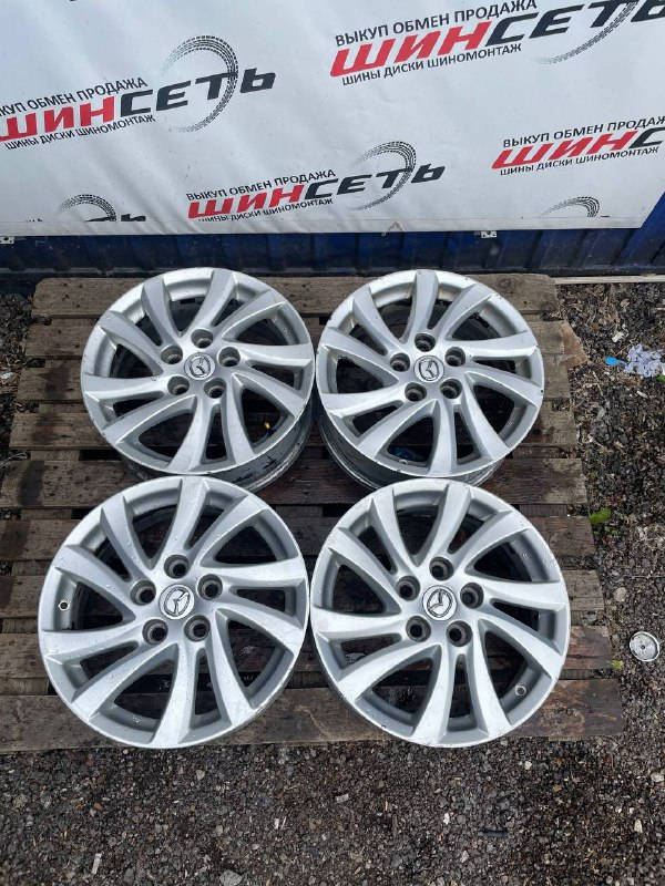 4 шт Диски литые R16 J6,5 5x114,3 ET50 DIA67,1