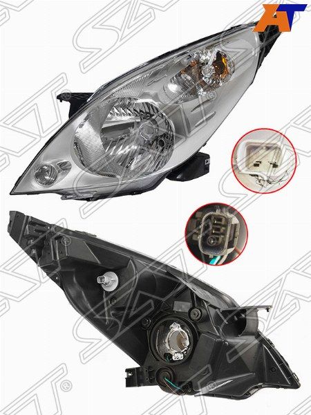 Корректор фар ST-235-1111L-EM Chevrolet Spark M300