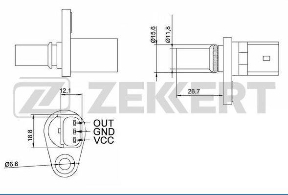 Датчик положения распредвала SE5000 Ford Transit