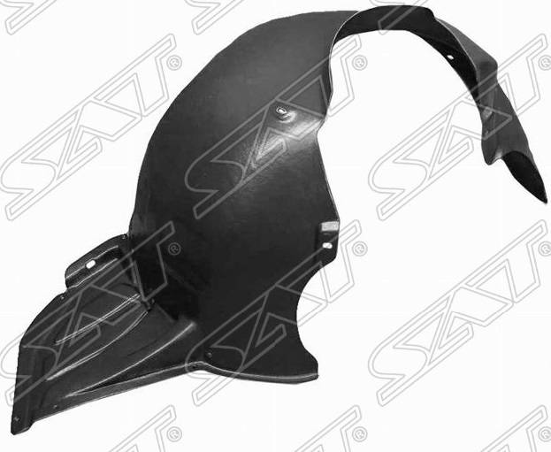 Подкрылок правый задний ST-SD02-016L-1 Skoda Fabia 2007-