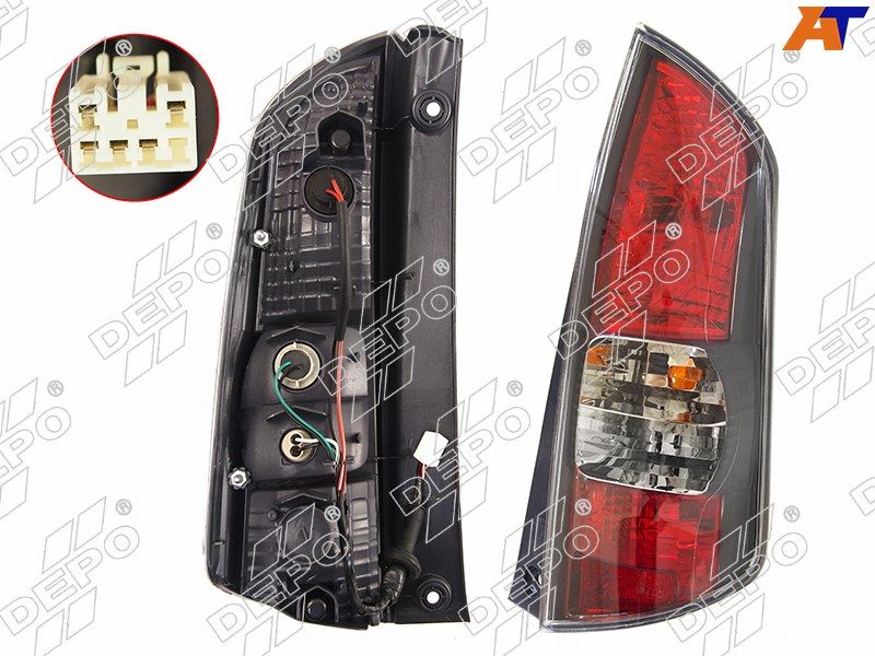 Фонарь задний Toyota Passo 04-10 2111949RAE XC10