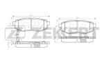 Тормозные колодки Subaru Forester 12- BS1247