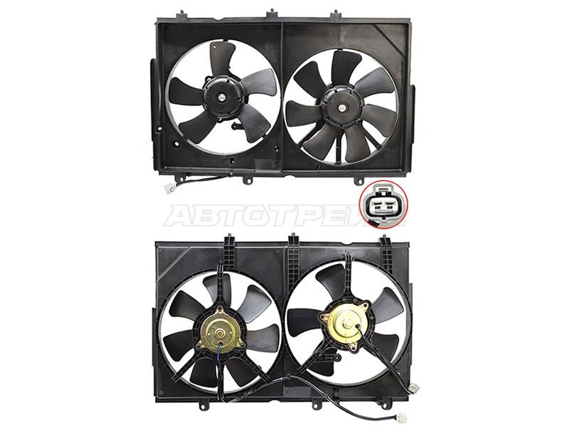 Диффузор передний ST-59-0031 Mitsubishi Outlander 02-09 CU2W 10HK
