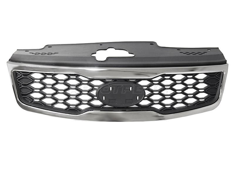 Решетка радиатора ST-KA46-093-D0 Kia Rio 09-11 DC A3E
