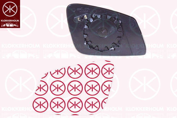 Стекло зеркала правое 388BMG137HA BMW 1 серия 11- F10