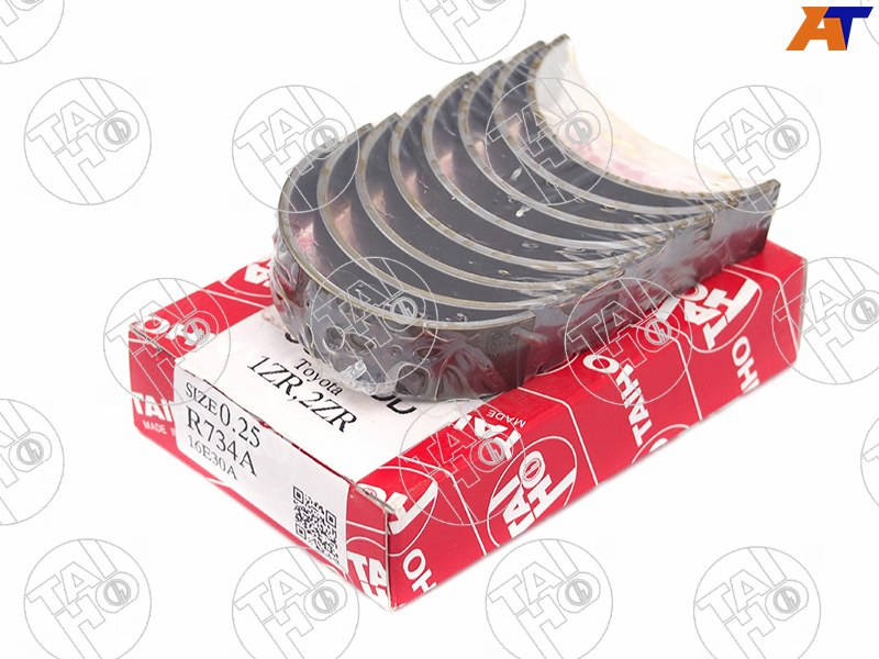 Вкладыши шатунные R734A 025 Toyota Corolla 08 1ZRFE