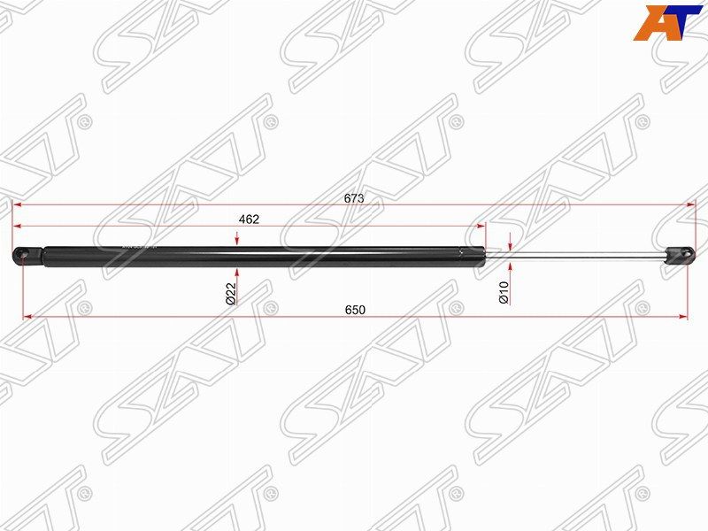 Амортизатор крышки багажника Ford Explorer 11-18 STBB5Z78406A11A U502