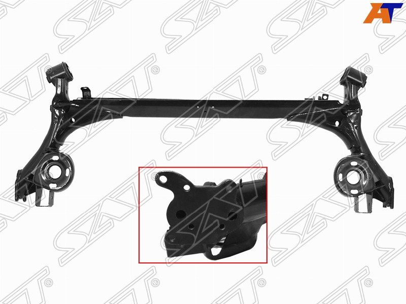 Балка задняя Volkswagen Polo 2009- STVWP68020 602