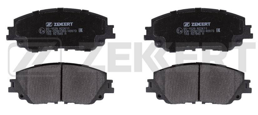 Колодки тормозные дисковые левое и правое переднее bs1529 Toyota Camry 2017-