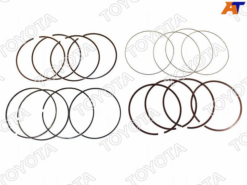 Кольца поршневые 1301137090 TOYOTA COROLLA 1ZRFE