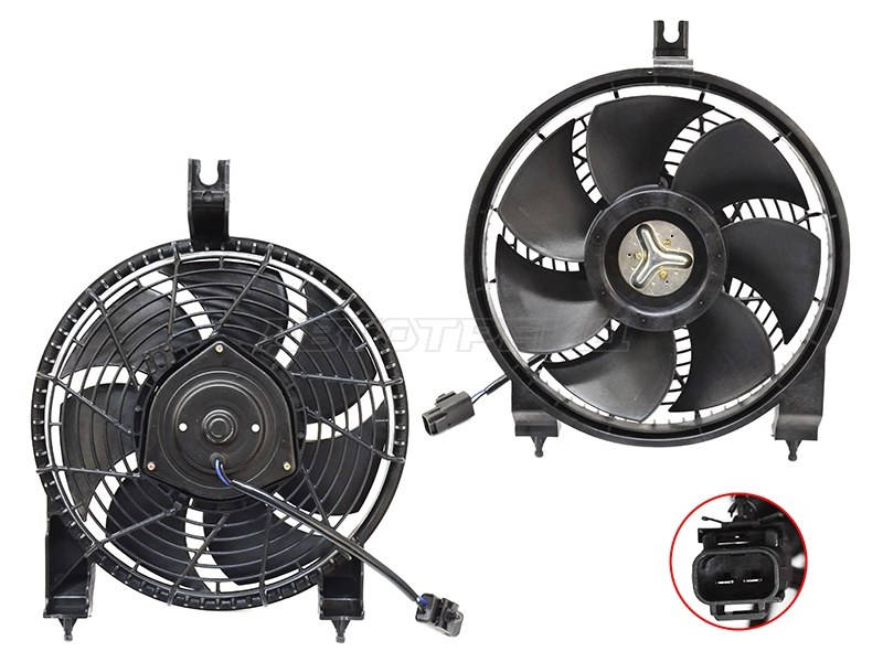 Диффузор передний ST-59-0037 Toyota Land Cruiser Prado 07-21 BJ41 13BT