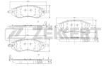 Тормозные колодки Chevrolet Lacetti 2004-2013 BS1309 J200