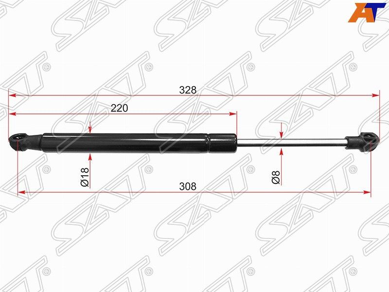 Амортизатор капота Bmw 5-Series 09-17 ST51237309119 F10/F11 /F18