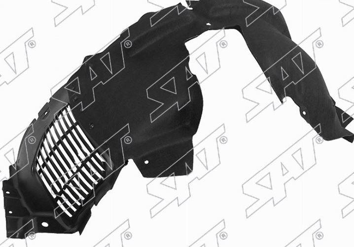 Подкрылок правый передний STRN16016L1 Renault Kaptur 16-