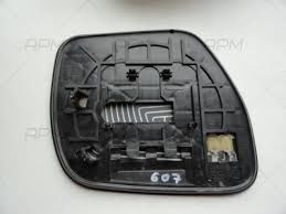 Стекло зеркала левое переднее 388MBG168H Mitsubishi Pajero 2006-