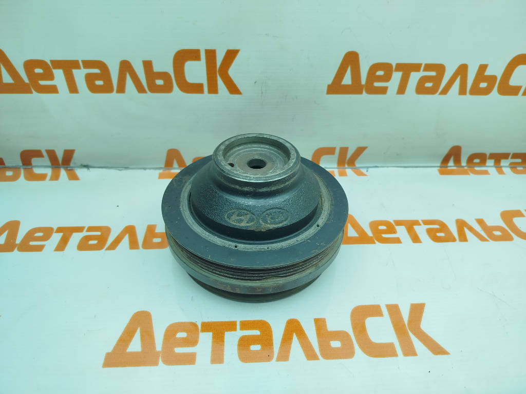 Шкив коленвала 23124-39802 Kia Sorento BL G6CU