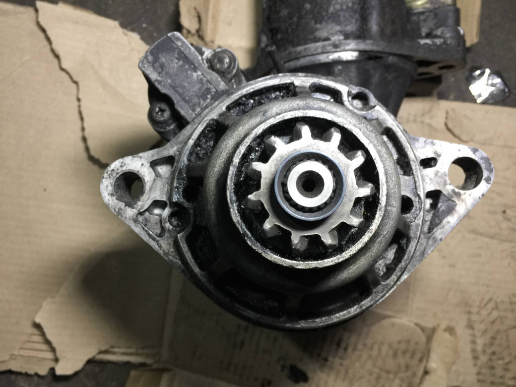 Стартер прямой Mitsubishi Fuso 6D16/6D14/6D15/6D17