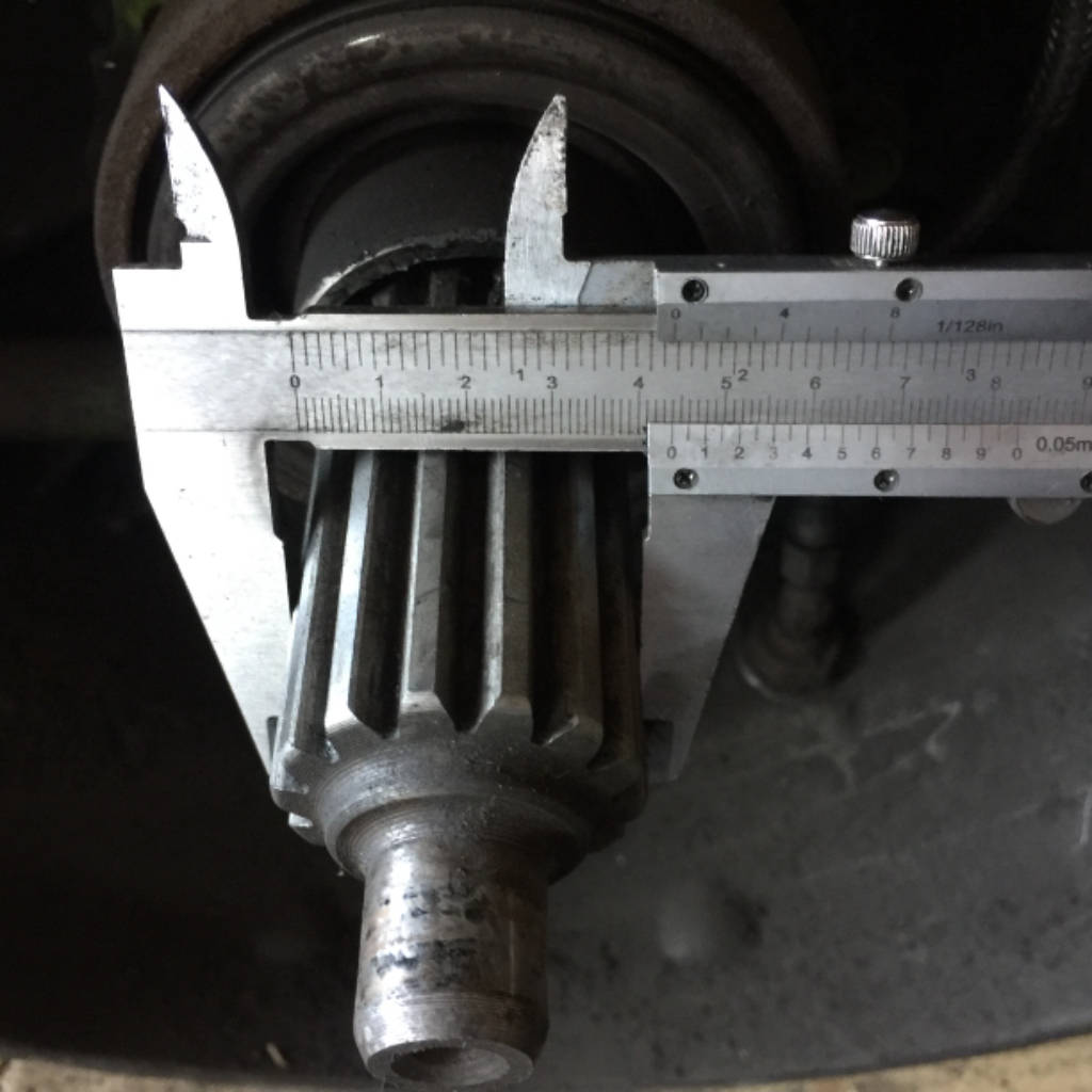 МКПП Mitsubishi Fuso 6D17 D=44mm 14шлицев