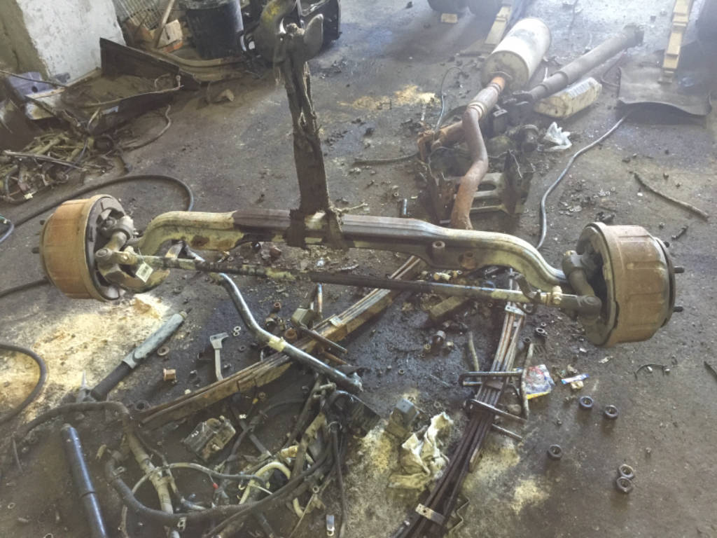 Балка передняя Hino Ranger FD164B J08C