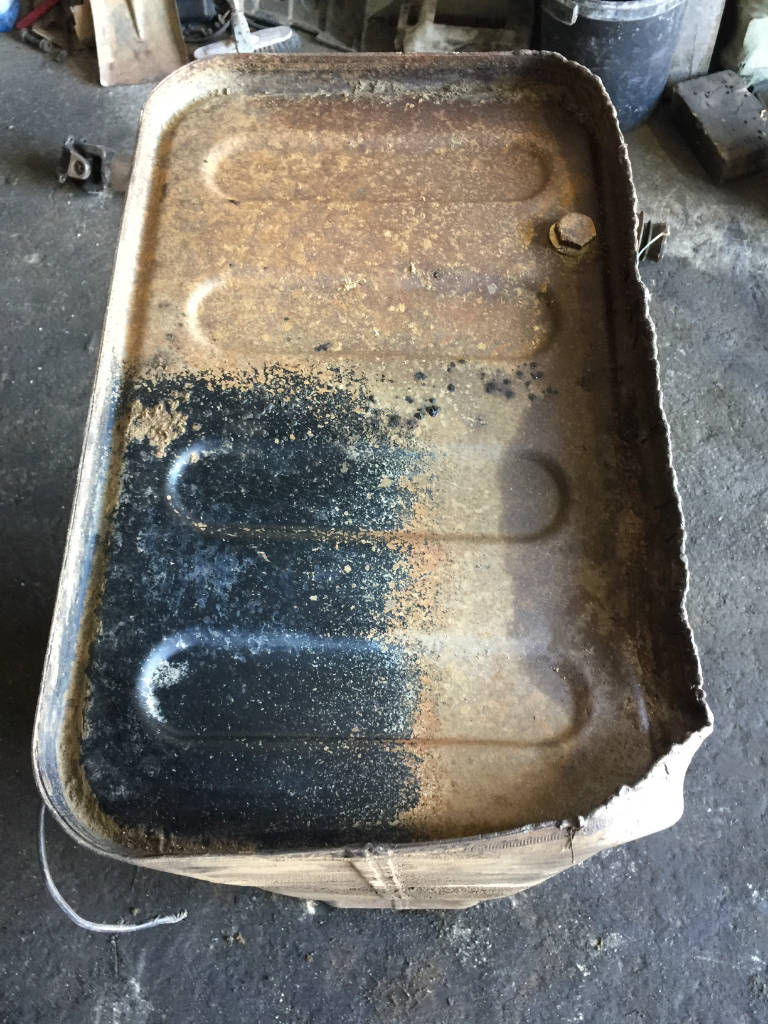 Бак топливный Hino Ranger FC2JKB V=220л 128x54x33см