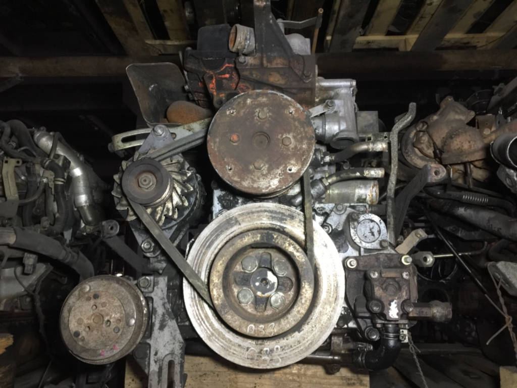 Двигатель Isuzu Forward 6HE1 {Без компрессора}