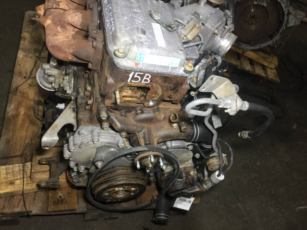 Двигатель Toyota Dyna 15B +Мех.аппаратура Видео