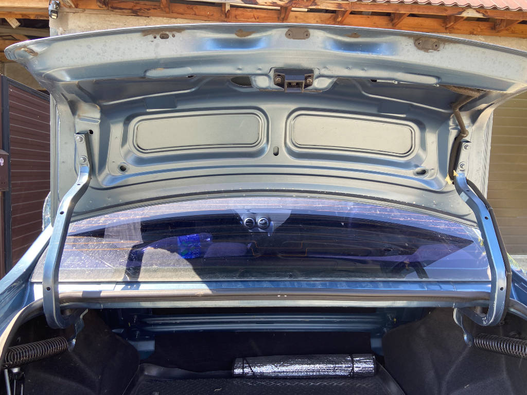 Крышка багажника цвет синий 82 01 040 207 Renault Logan 2013 LS0H K7M 710
