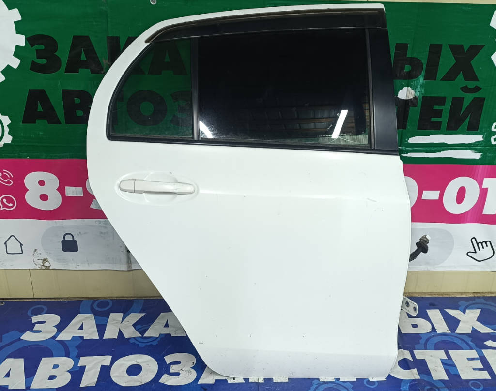 Дверь боковая правая задняя Toyota Vitz 2010 KSP90 1KRFE