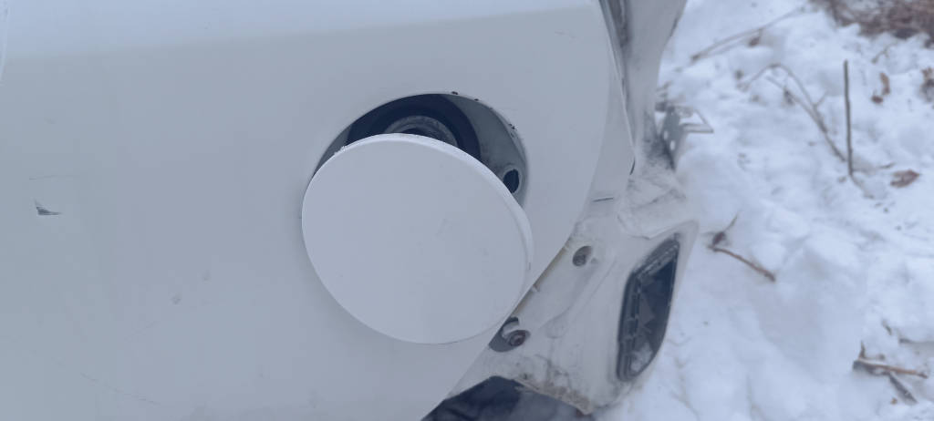 Лючок топливного бака 7735052130 Toyota Vitz 2010 KSP90 1KRFE