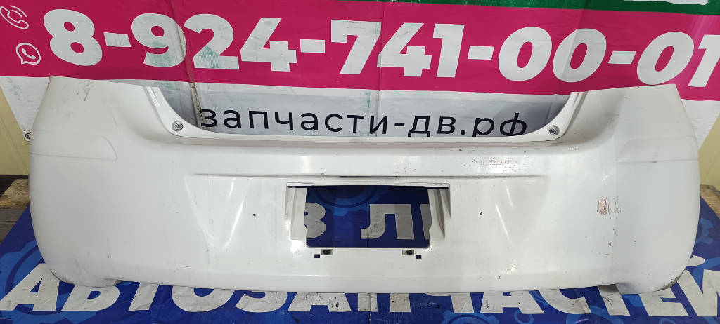Бампер задний Toyota Vitz 2010 KSP90 1KRFE